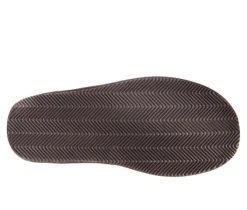 MUK LUKS Men's Dave Printed Berber Suede Slippers