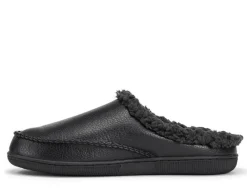 MUK LUKS Men's Faux Leather Clog Slippers
