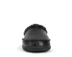 MUK LUKS Men's Faux Leather Clog Slippers