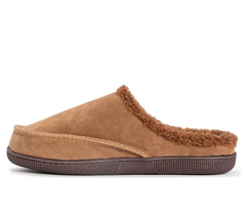 MUK LUKS Men's Faux Suede Clog Slippers