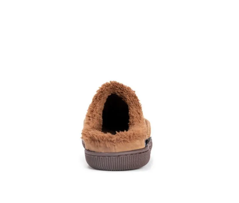 MUK LUKS Men's Faux Suede Clog Slippers