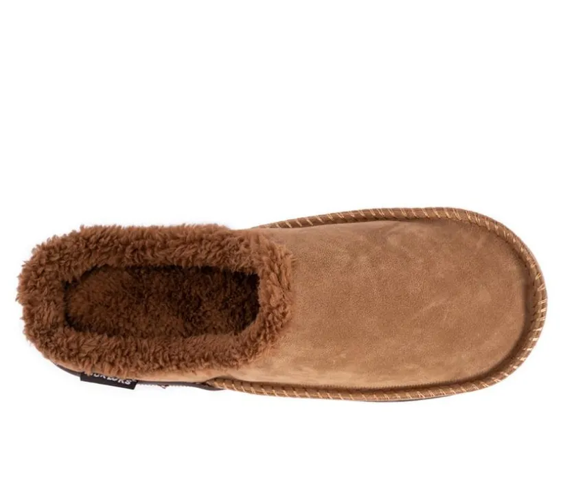 MUK LUKS Men's Faux Suede Clog Slippers