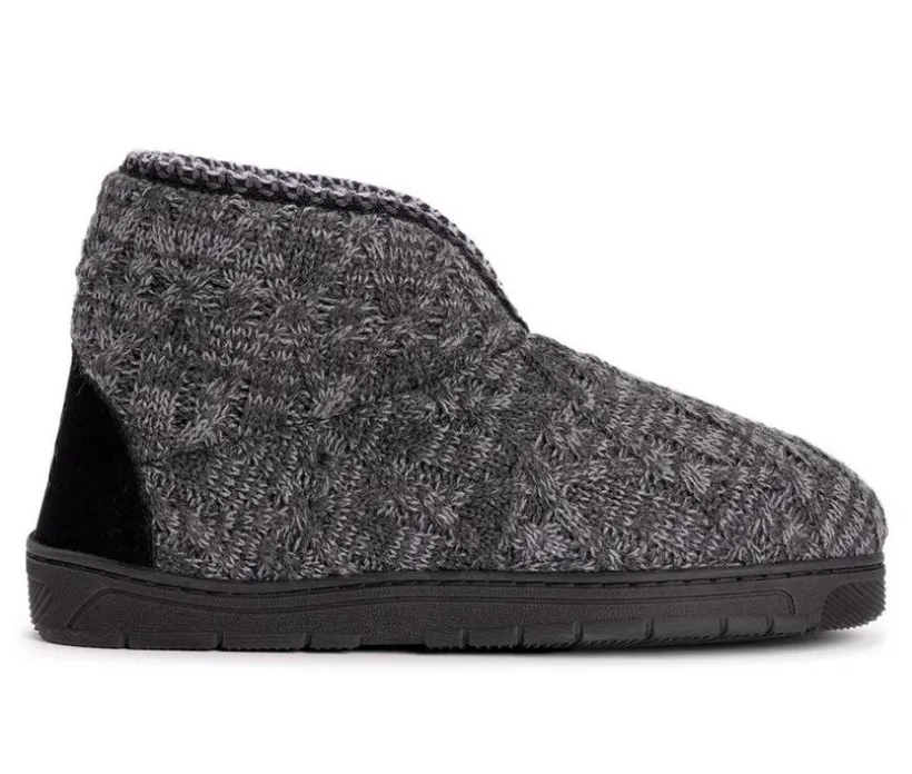 MUK LUKS Men's Mark Bootie Slippers