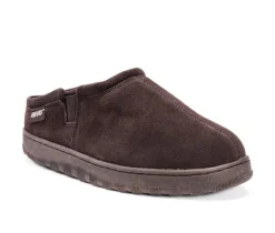 MUK LUKS Men's Matt Printed Berber Suede Clog Slippers