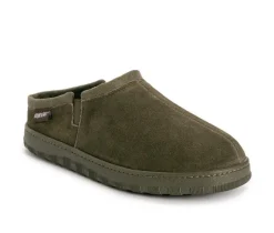 MUK LUKS Men's Matt Printed Berber Suede Clog Slippers