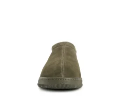 MUK LUKS Men's Matt Printed Berber Suede Clog Slippers
