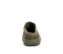 MUK LUKS Men's Matt Printed Berber Suede Clog Slippers