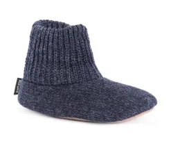 MUK LUKS Men's Morty Ragg Wool Slipper Sock