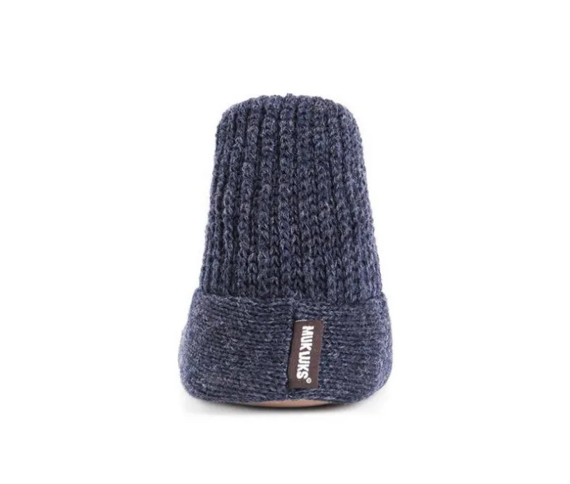 MUK LUKS Men's Morty Ragg Wool Slipper Sock