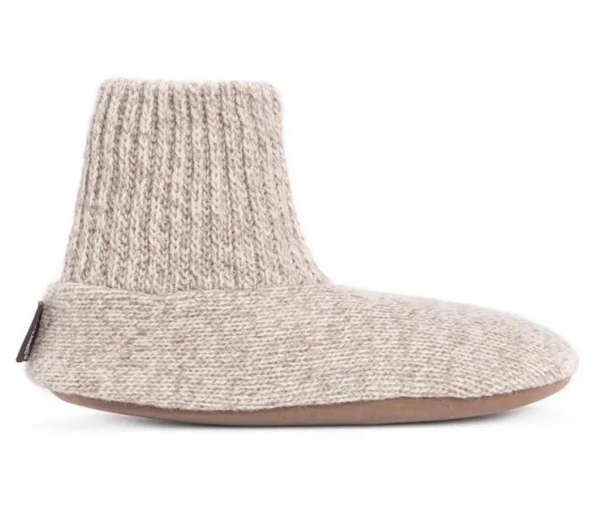 MUK LUKS Men's Morty Ragg Wool Slipper Sock