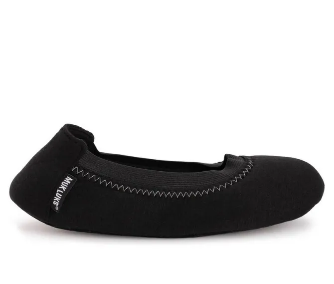 MUK LUKS 2 Pack Travel Slipper Set