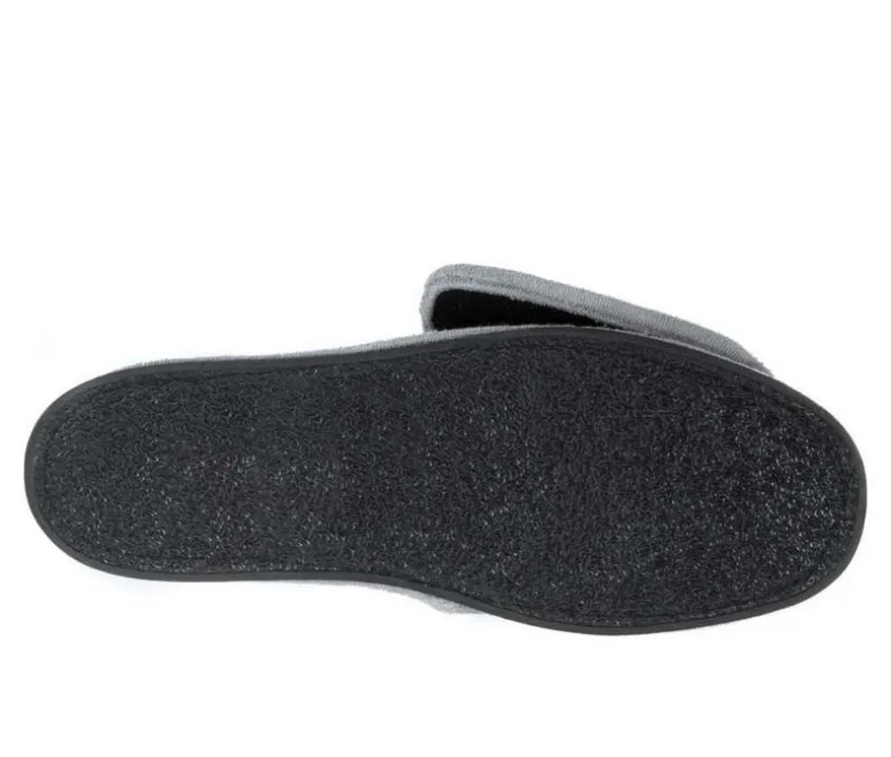 MUK LUKS Terry Open Toe Slipper