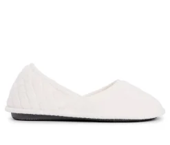 MUK LUKS Women's Beverly Micro Chenille Slip-on Slippers
