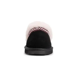 MUK LUKS Women's Dawn Suede Scuff Slippers