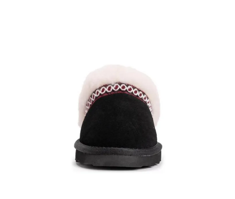 MUK LUKS Women's Dawn Suede Scuff Slippers