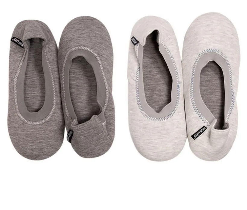 MUK LUKS Women's Travel Ballerina 2 Pack Slippers