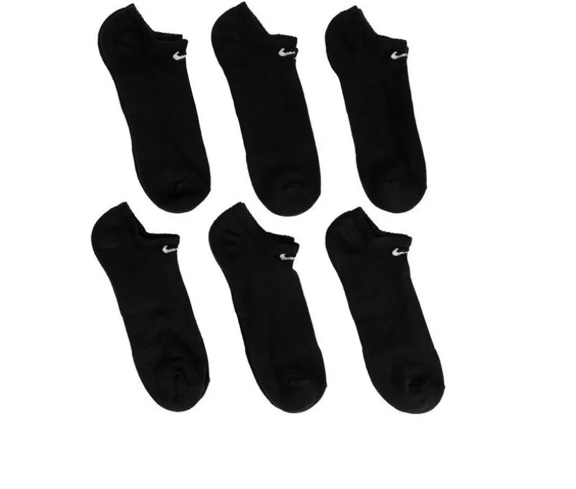 Nike Men's 6 Pair Cushioned No Show Socks