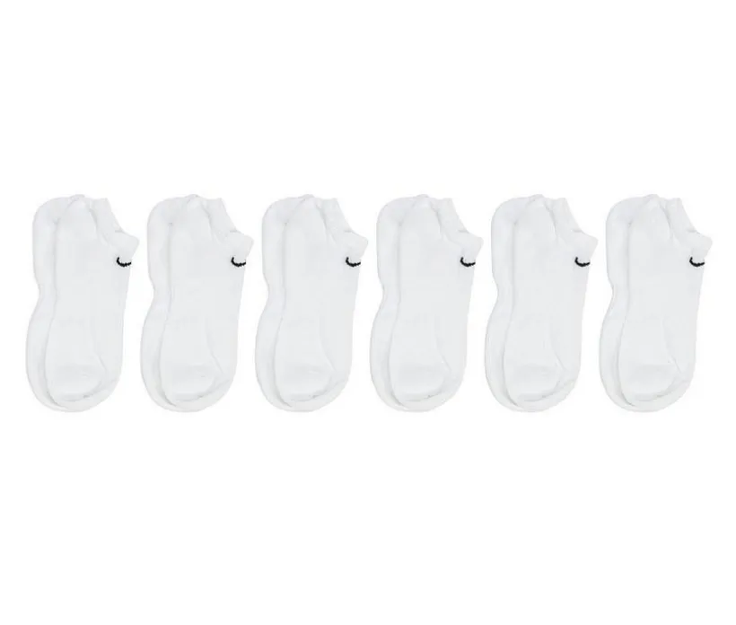 Nike Men's 6 Pair Cushioned No Show Socks