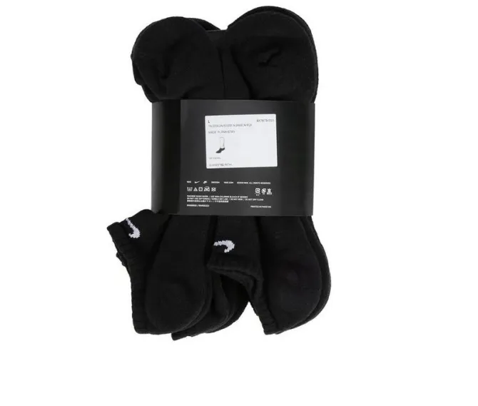 Nike Men's 6 Pair Cushioned No Show Socks