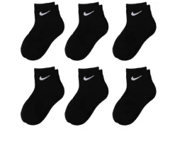 Nike 6P Youth Cushioned Quarter Socks