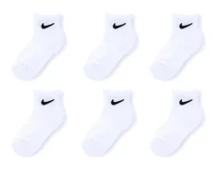 Nike 6P Youth Cushioned Quarter Socks