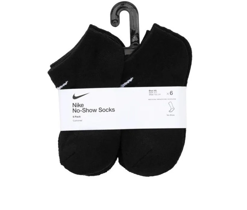 Nike 6P Youth Cush No Show Socks