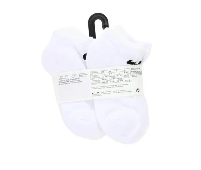 Nike 6P Youth Cush No Show Socks