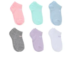 Nike Toddler 6p Basic No Show Socks