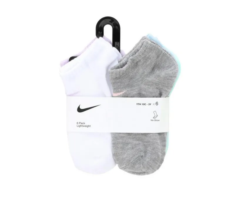 Nike Toddler 6p Basic No Show Socks