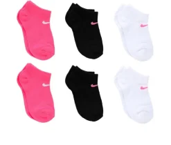 Nike Toddler 6p Basic No Show Socks