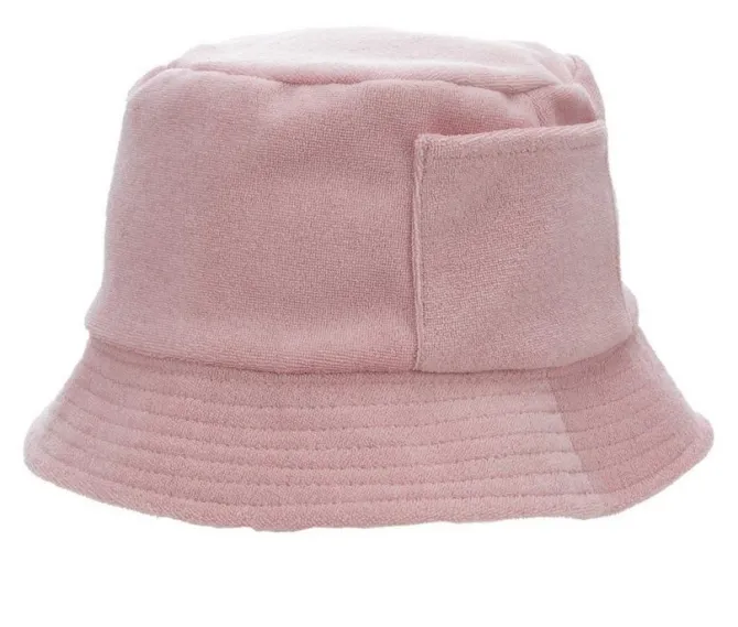 NYC Underground Terry with Pocket Bucket Hat