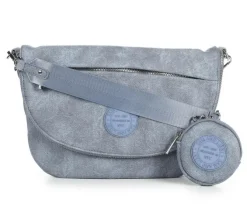 Sam & Libby Denim Crescent Shoulder Handbag