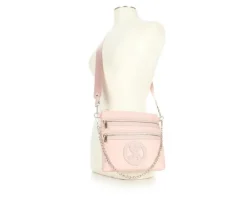 Sam & Libby Saffiano Trim Xbody Handbag