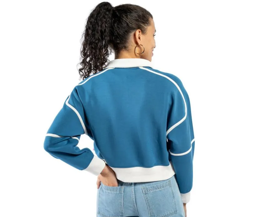 Simply Southern Contrast ¼ Zip Pullover