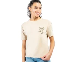 Simply Southern Leopard Bow Short Sleeve Tee