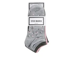 Steve Madden 6 Pack DItsy Floral Low Cut Socks