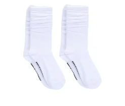 Steve Madden 2 Pack Solid Light Weight Slouch Sock Socks