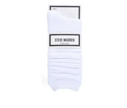 Steve Madden 2 Pack Solid Light Weight Slouch Sock Socks