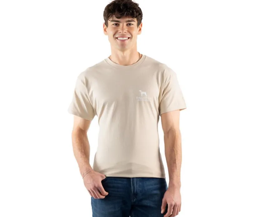 STRAIGHT UP SOUTHERN Duck Camo Patch Short Sleeve Tee