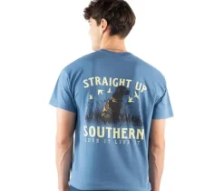 STRAIGHT UP SOUTHERN Lab In Field Short Sleeve Tee