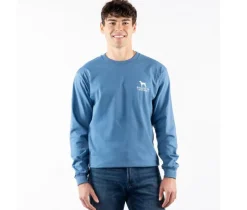 STRAIGHT UP SOUTHERN South Duck Camo Long Sleeve Tee