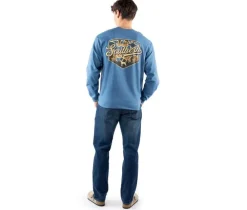 STRAIGHT UP SOUTHERN South Duck Camo Long Sleeve Tee