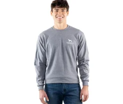 STRAIGHT UP SOUTHERN Timber Deer Long Sleeve Tee