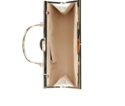 Vanessa Metal Frame Burst Bag