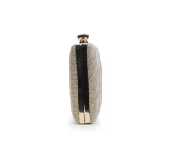 Vanessa Pleated Glitter Clutch