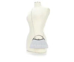 Vanessa Small Pleated Clutch with 2 straps