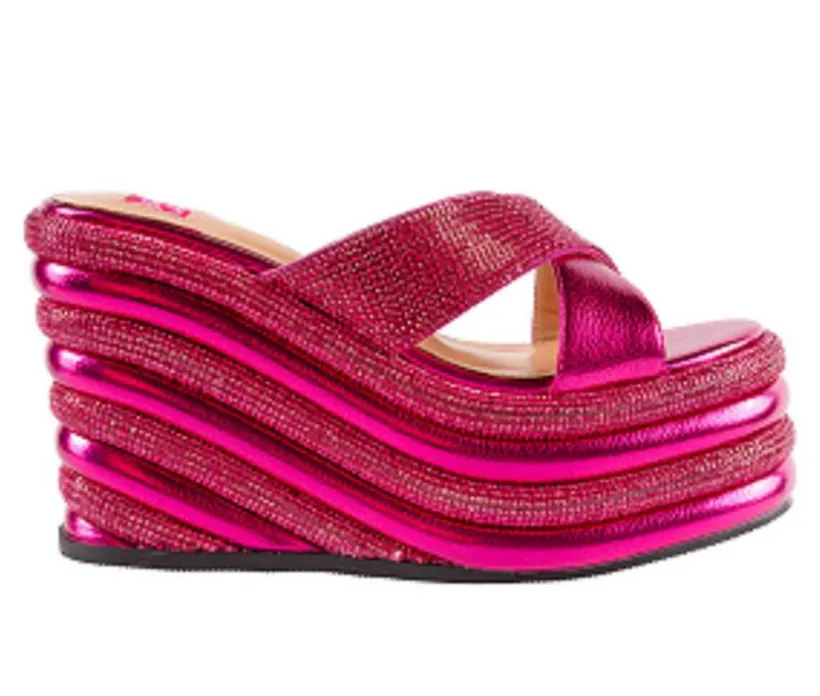 Women's Ashley Kahen Carnival Platform Wedge Sandals
