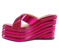 Women's Ashley Kahen Carnival Platform Wedge Sandals