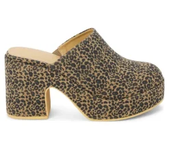 Women's Beach by Matisse Jayde Platform Heeled Clogs