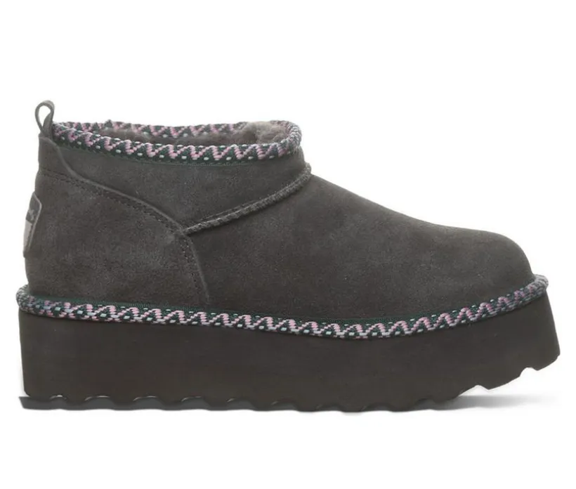 Women's Bearpaw Retro Super Short Deco Platform Winter Booties